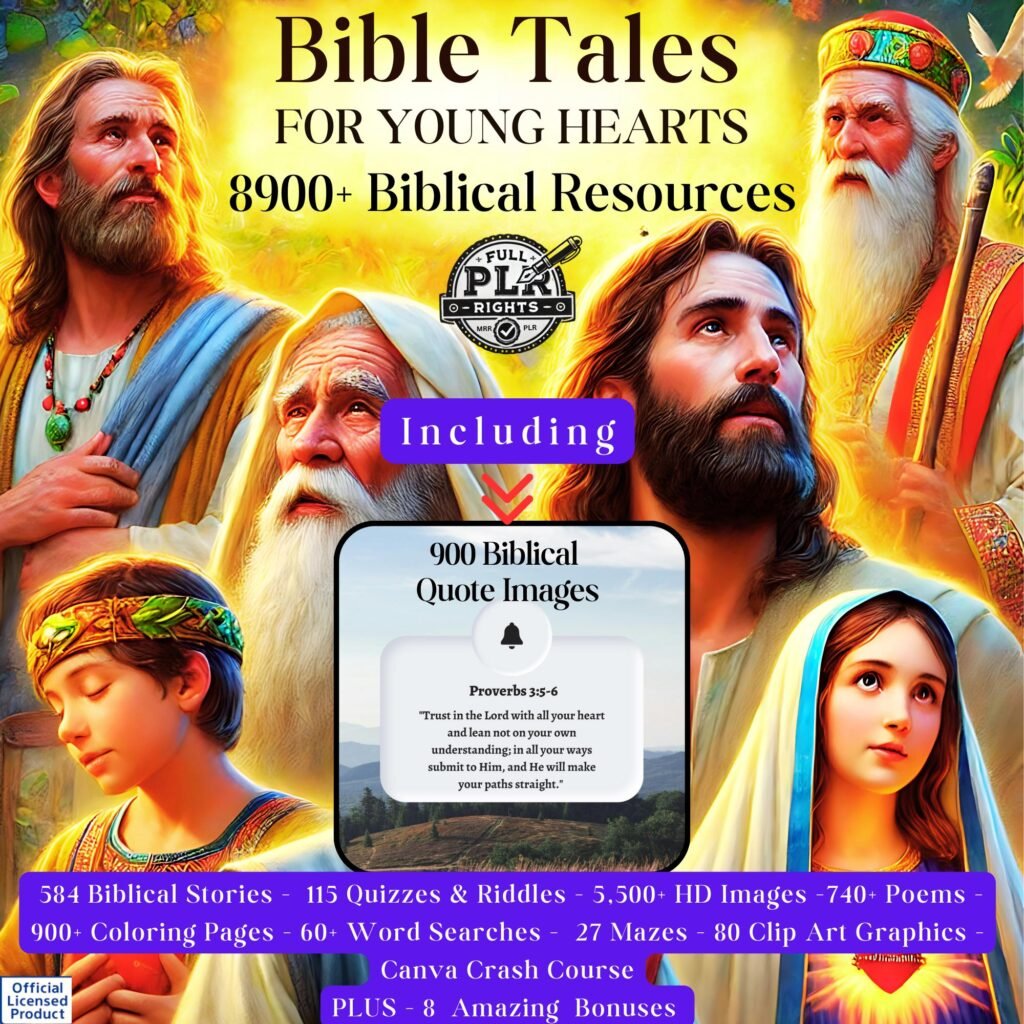 Little Hearts Bible Tales W/ Unrestricted PLR Review