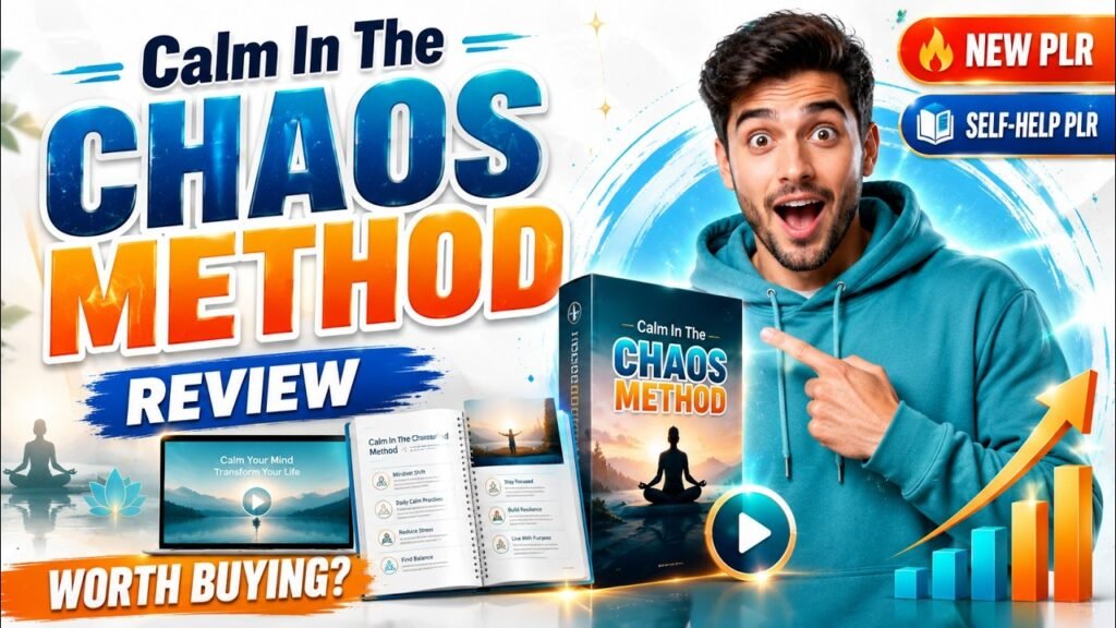 (PLR Firesale) Calm In The Chaos Method Review