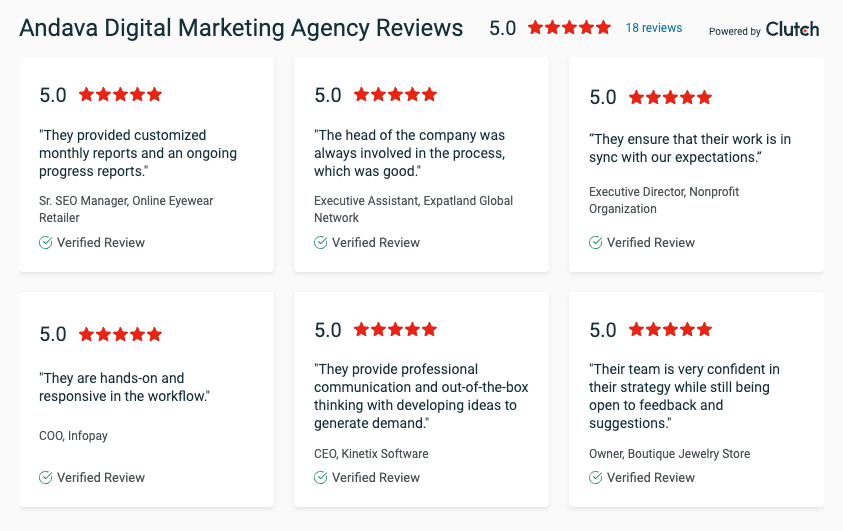 Online Marketing Success Review
