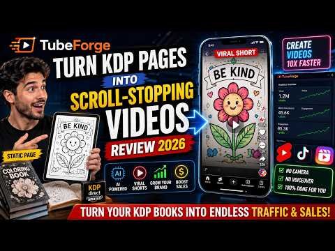 TubeForge KDP Pages To Video Review